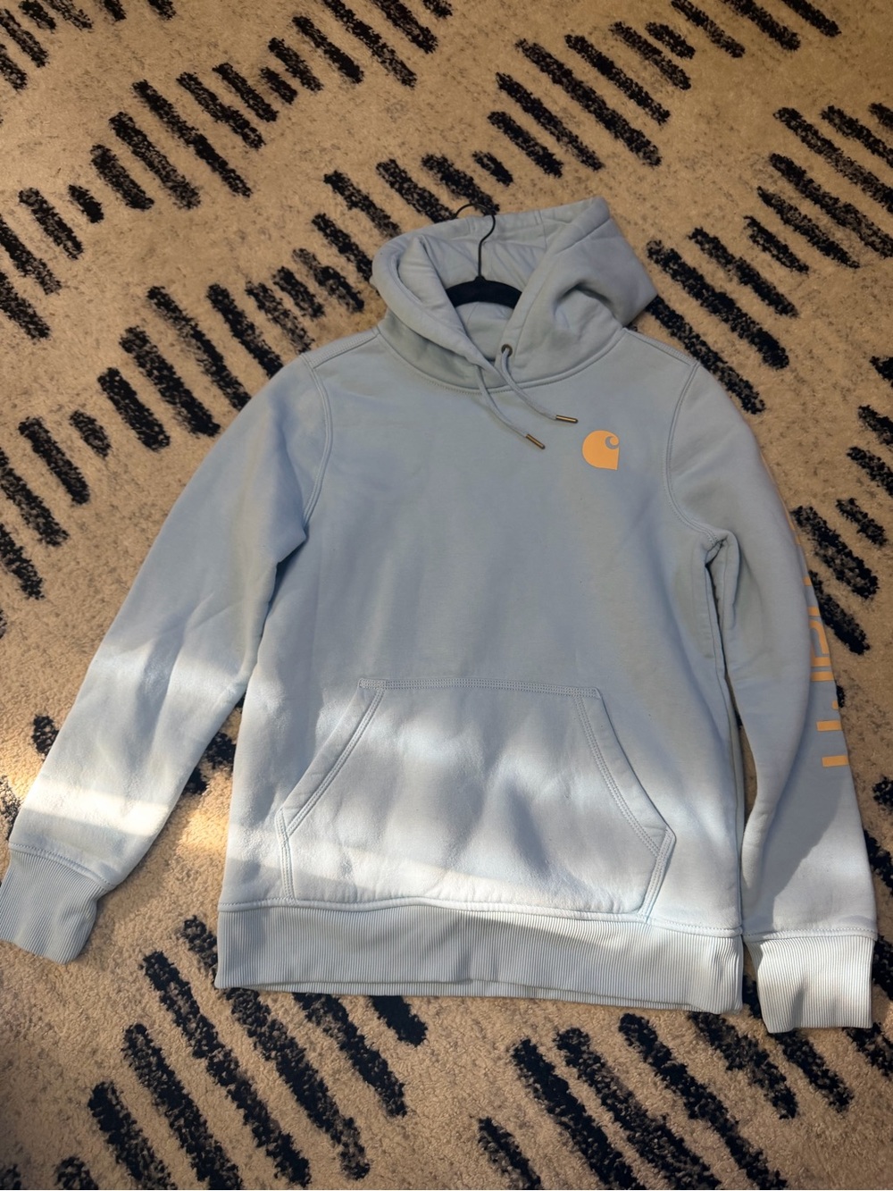 Light blue Carhartt hoodie